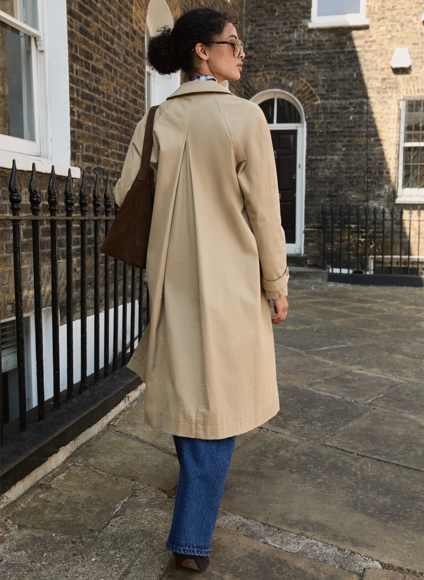 Hazel Organic Cotton Mac Coat