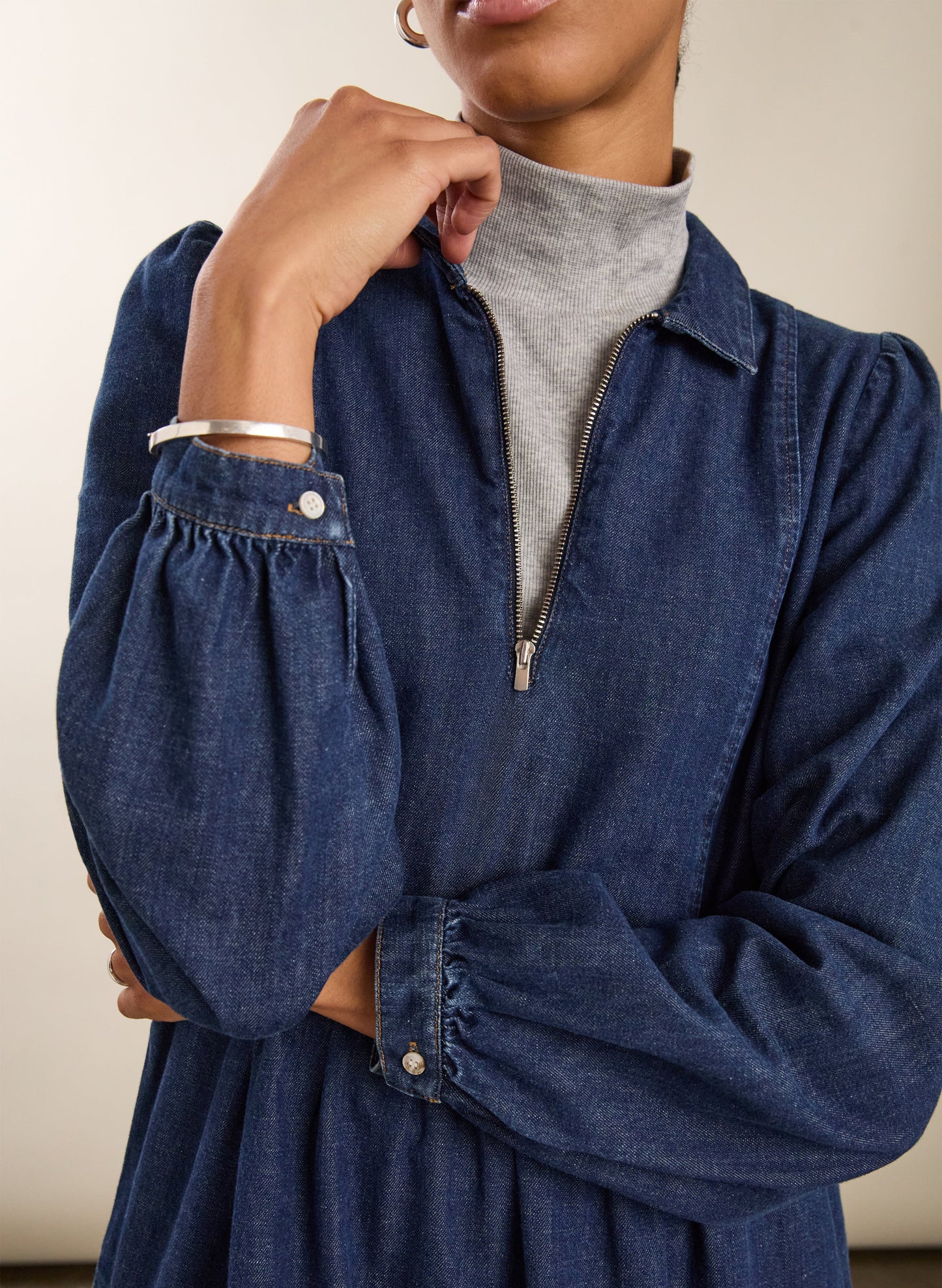 Cody Denim Midi Dress