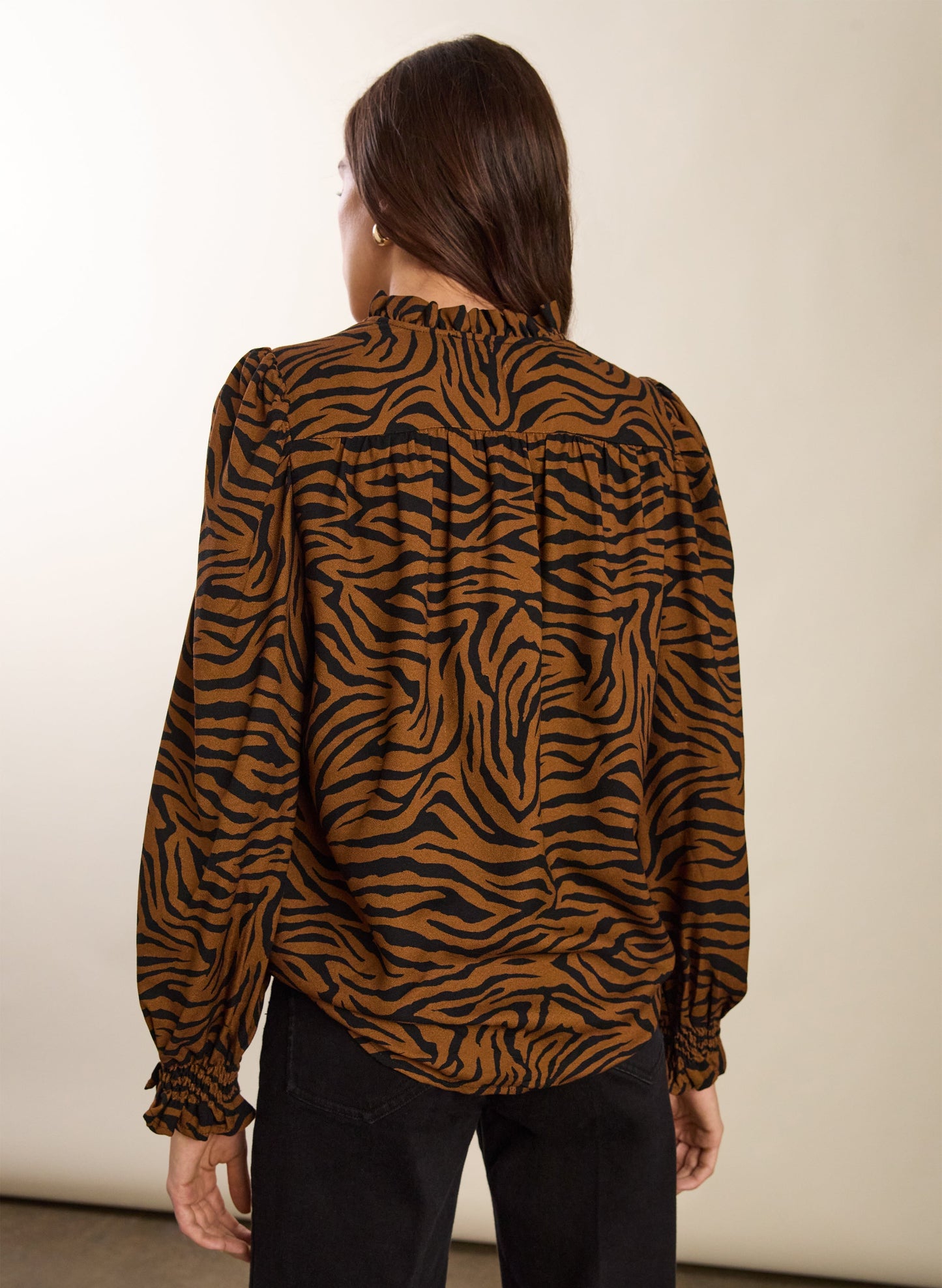 Sabrina Printed Blouse