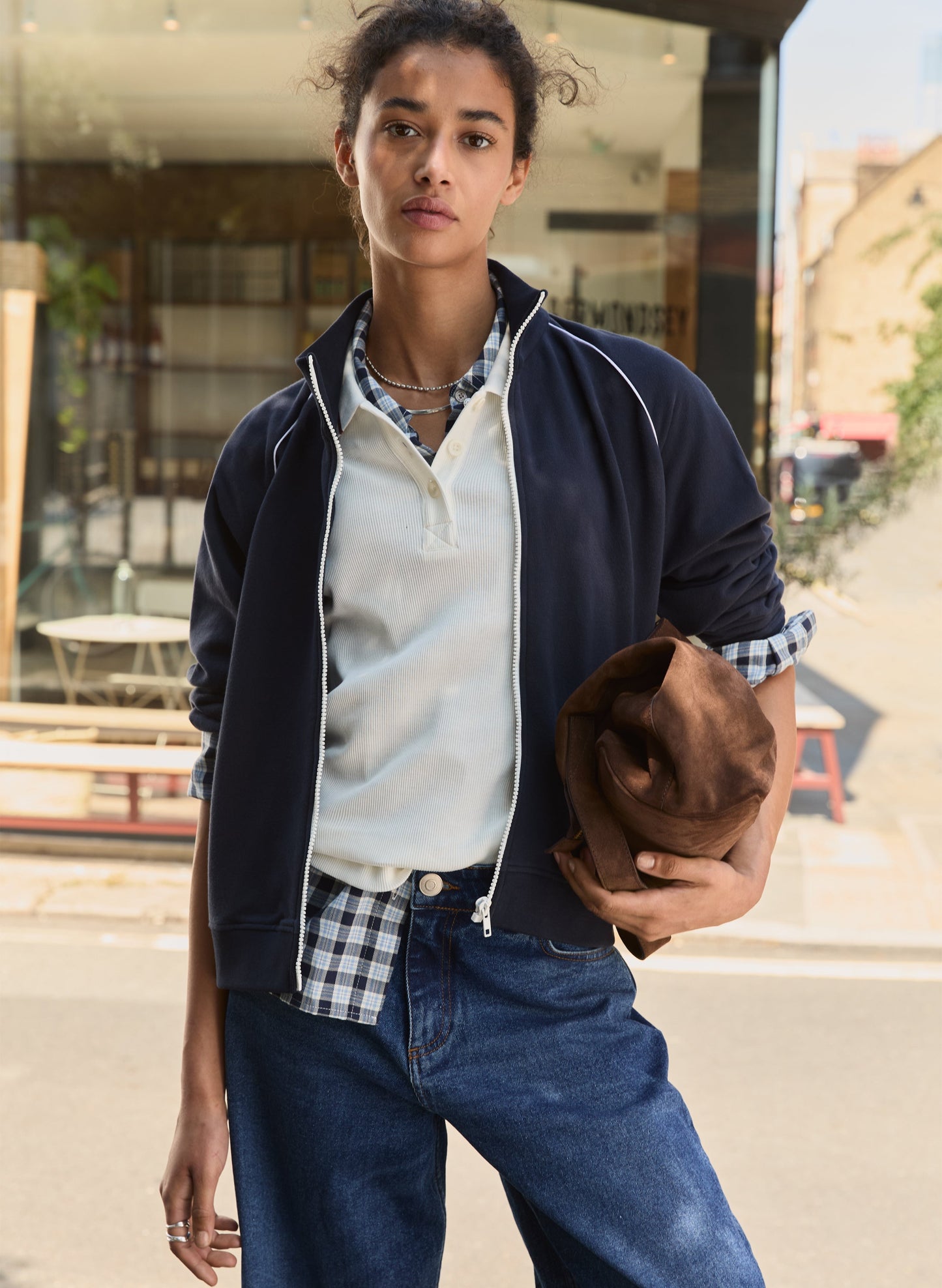 Carter Organic Cotton Zip Through Sweatshirt