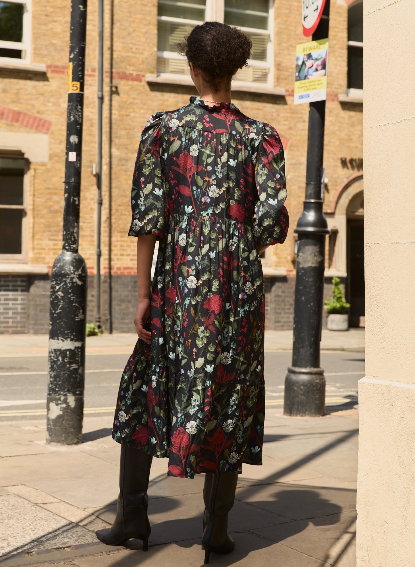 Grace Printed Midi Dress