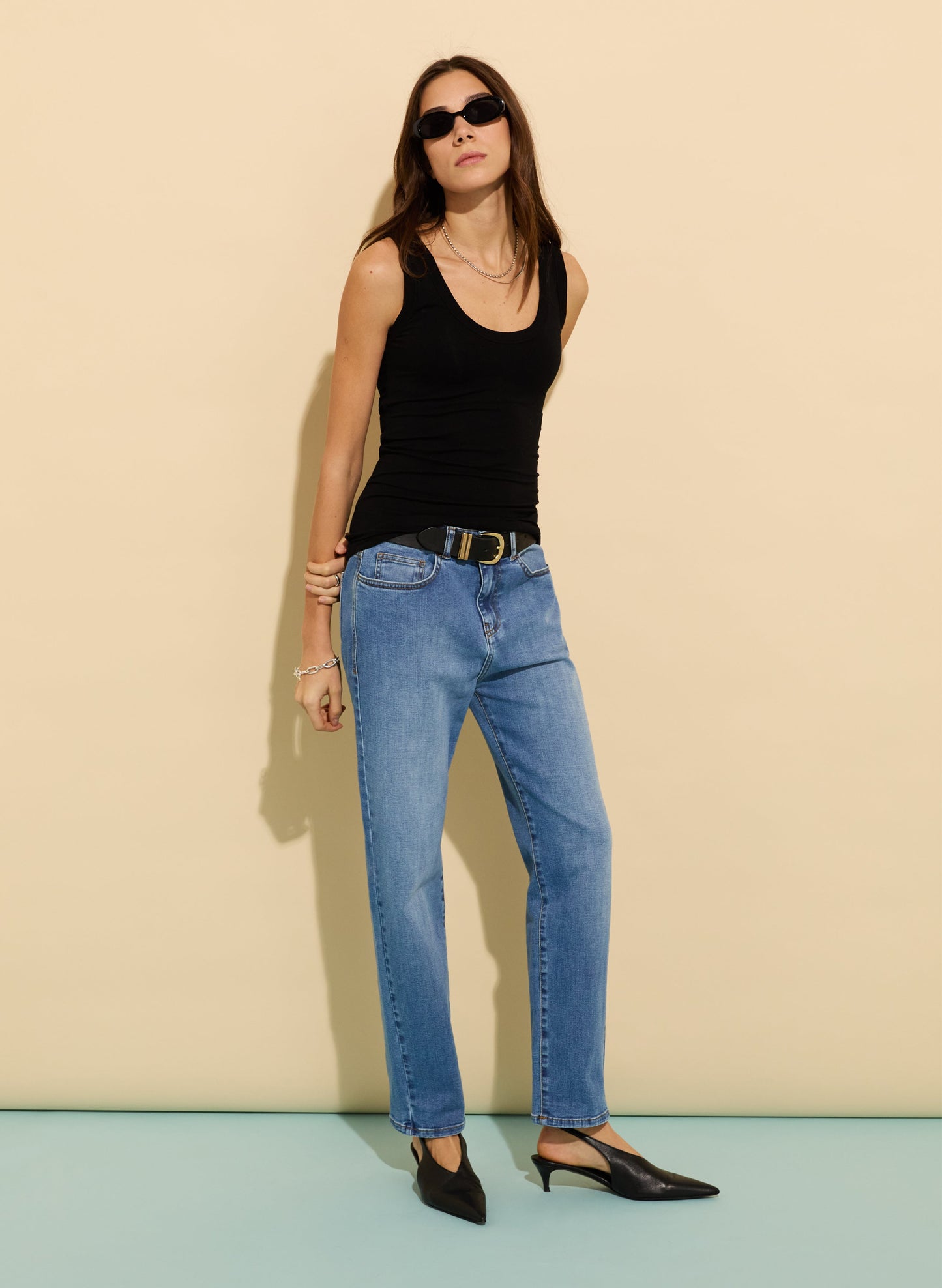 Brenna Scoop Neck Vest