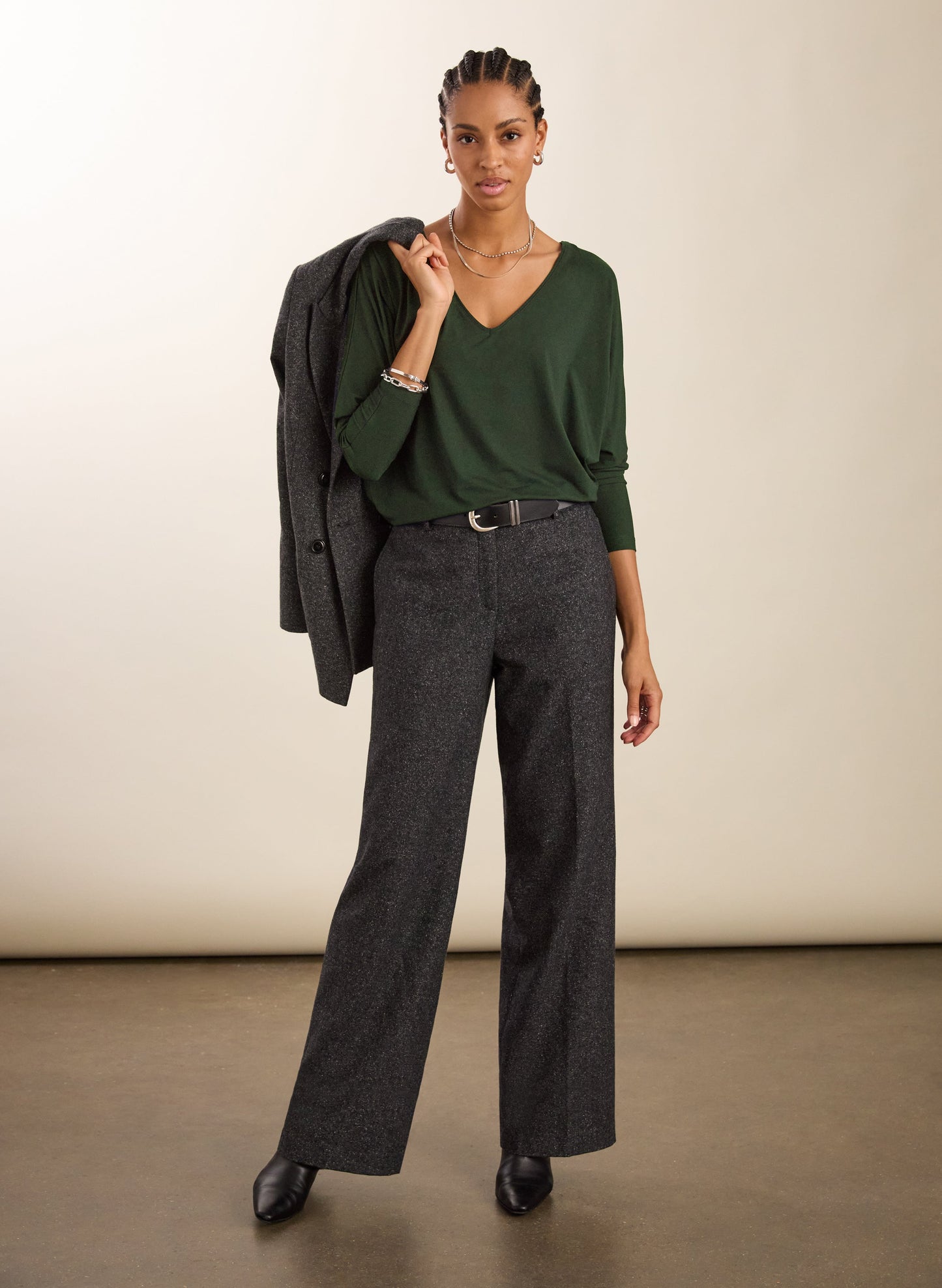 Ella Relaxed V-Neck Top