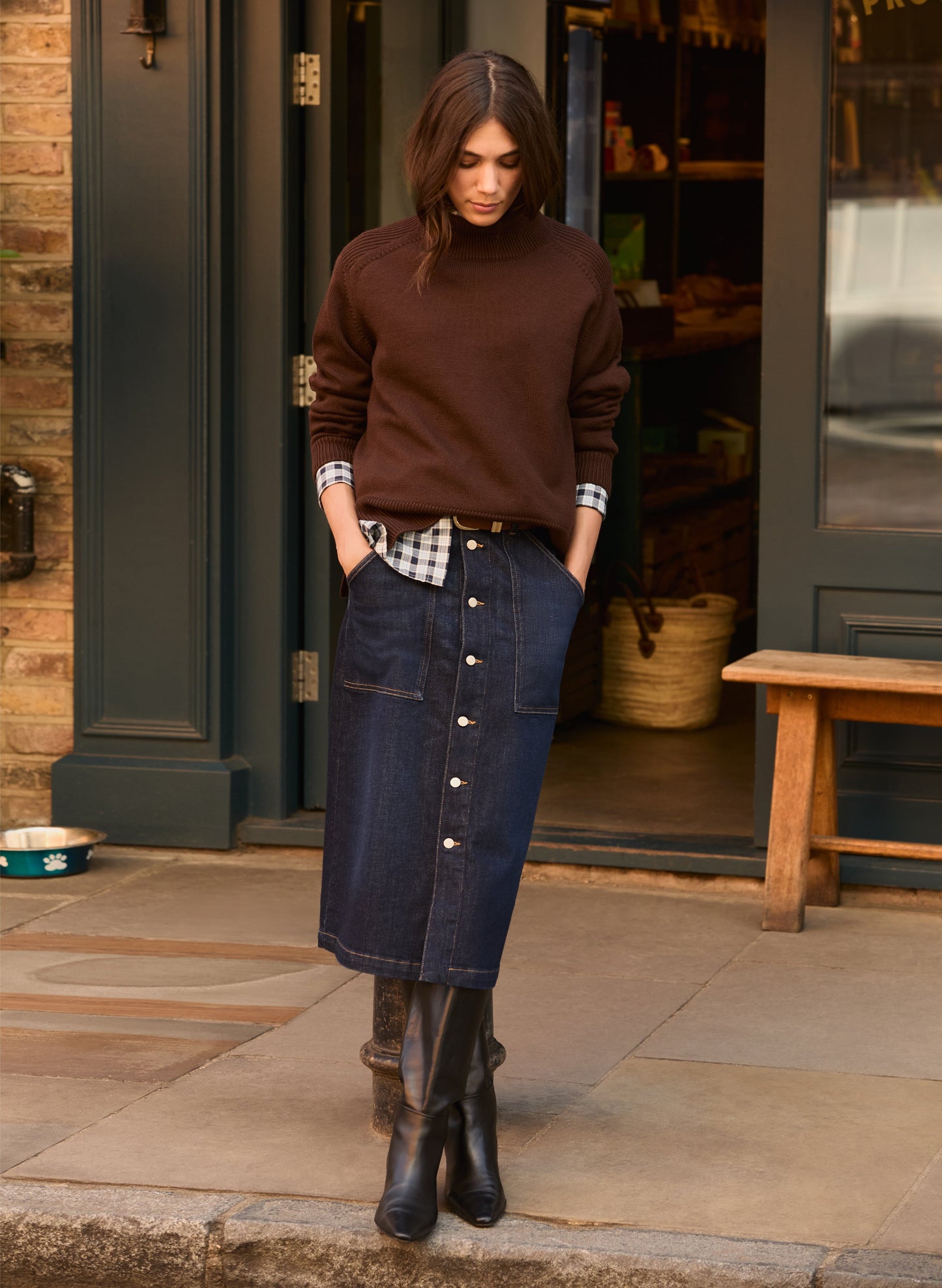 Iola Regenerative Merino Turtleneck Jumper