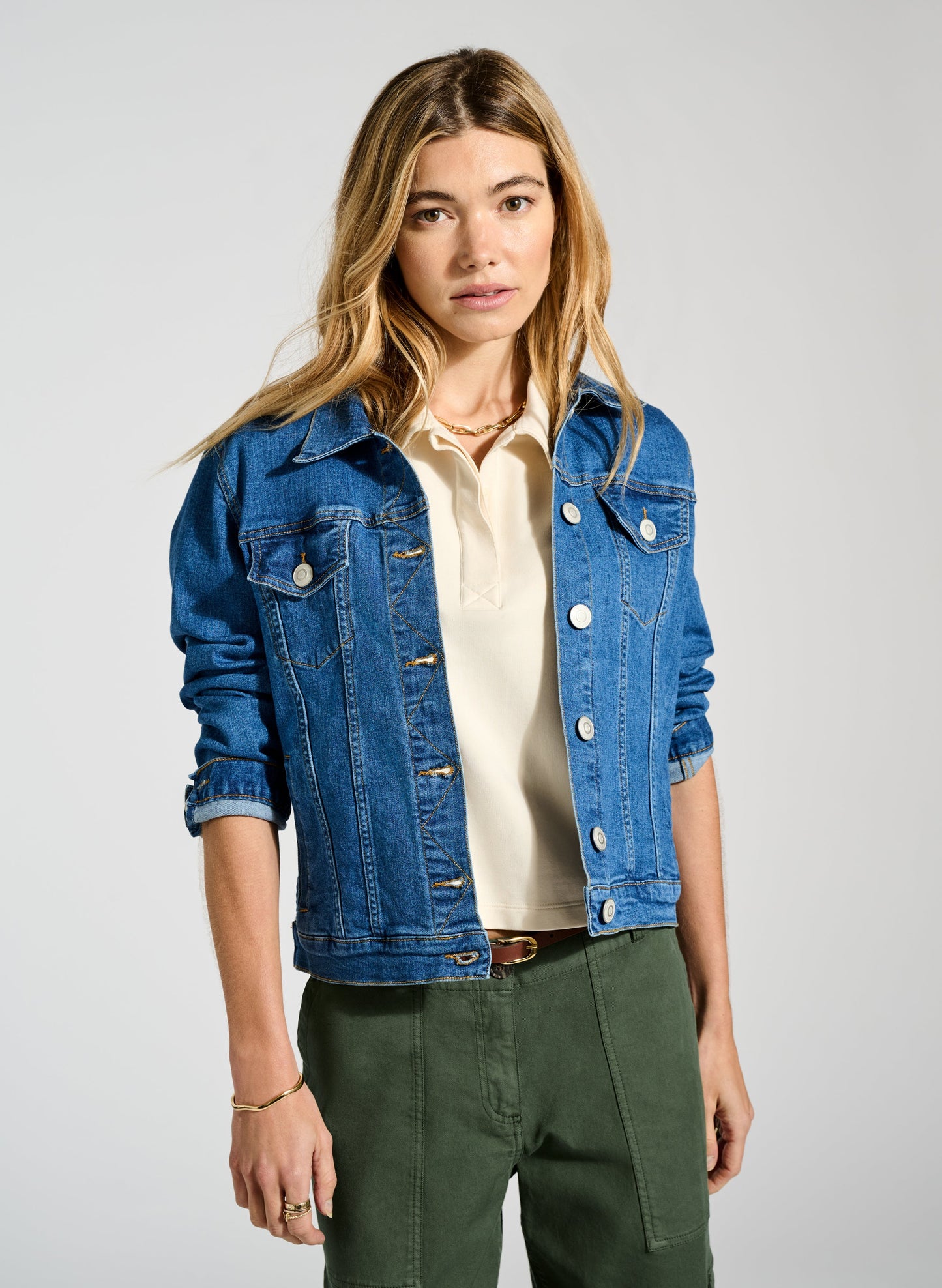 Margaret Regenerative Cotton Polo Tee