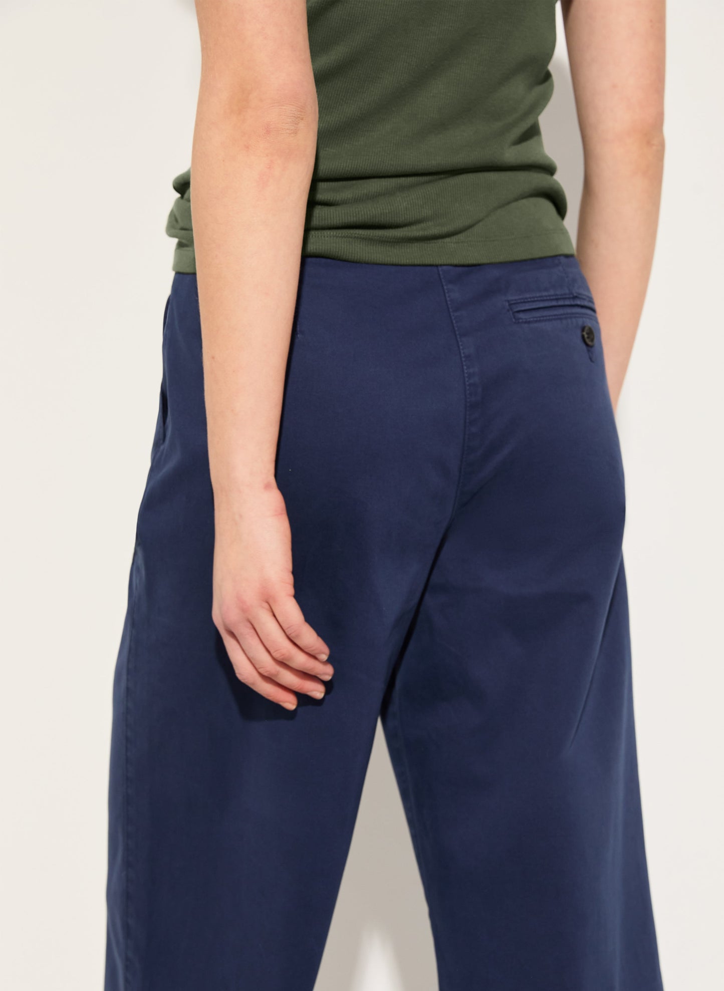 Brielle  Organic Cotton Wide Leg Trousers