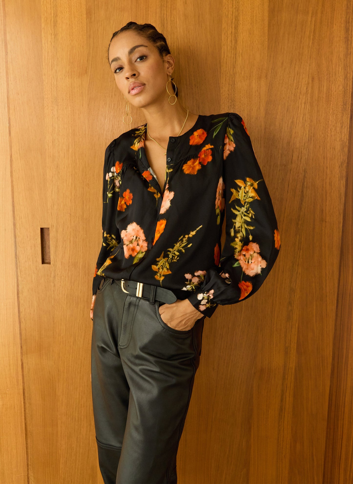 Micah Printed Blouse