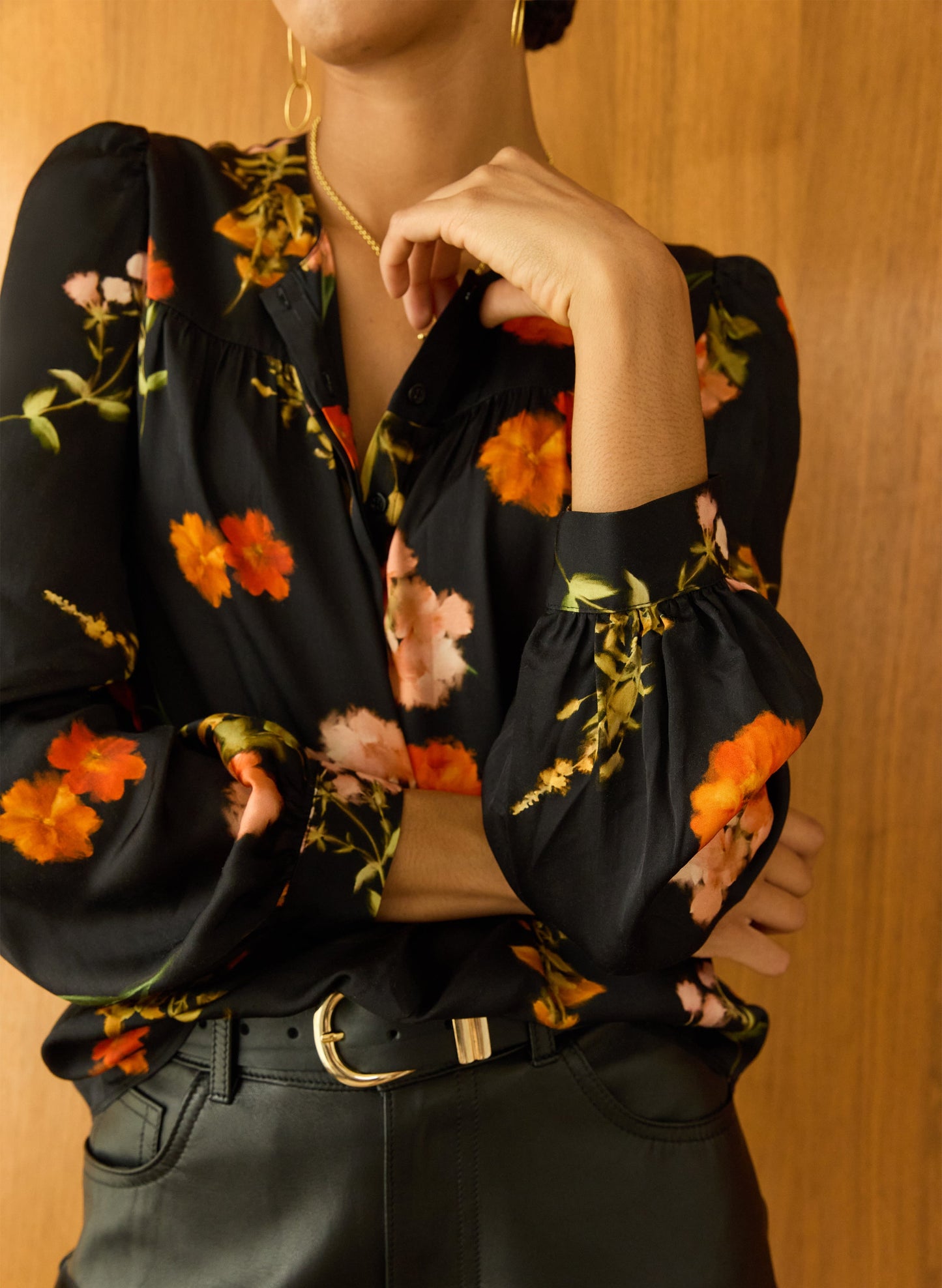 Micah Printed Blouse