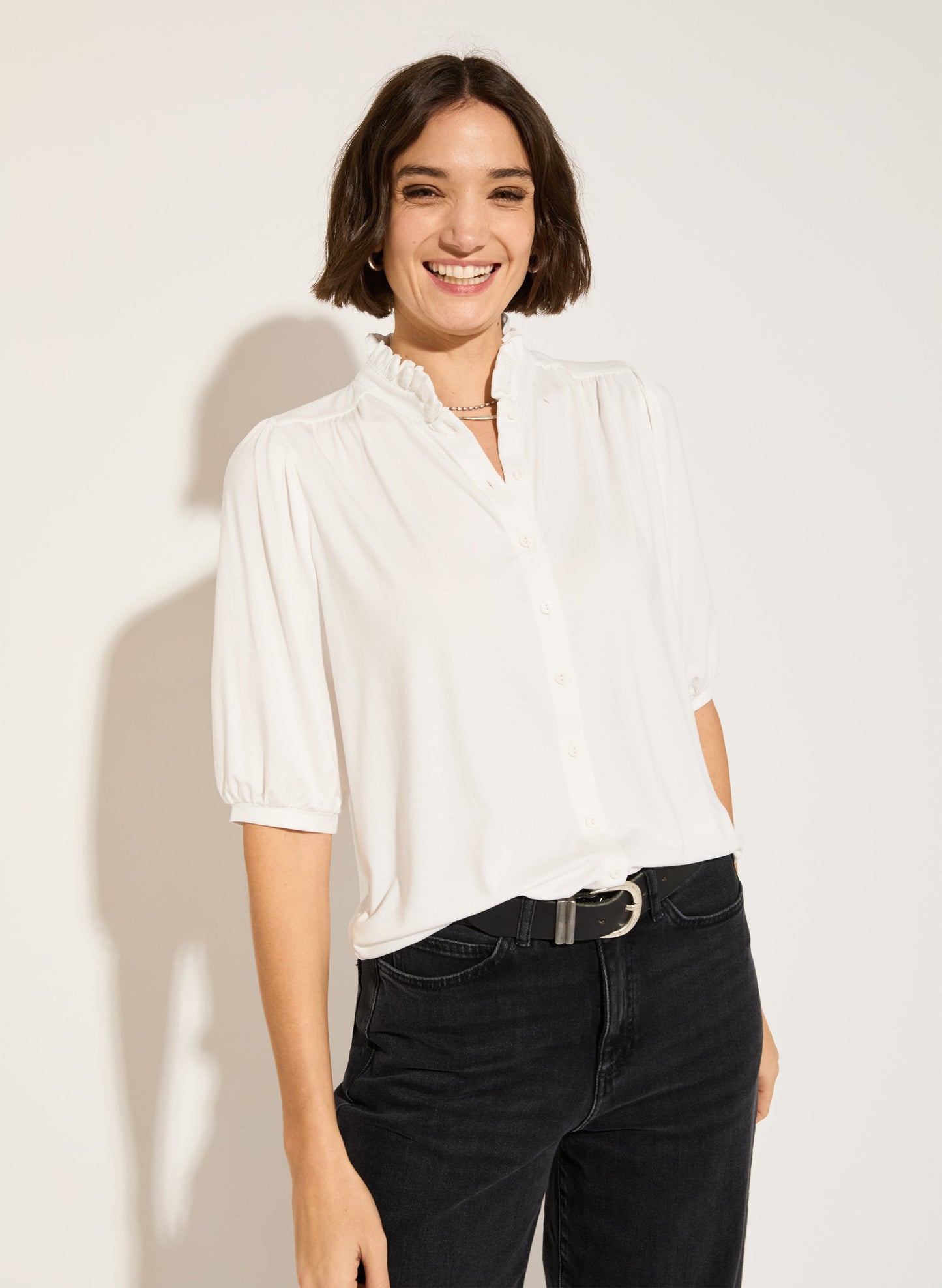 Janey Short Sleeve Blouse