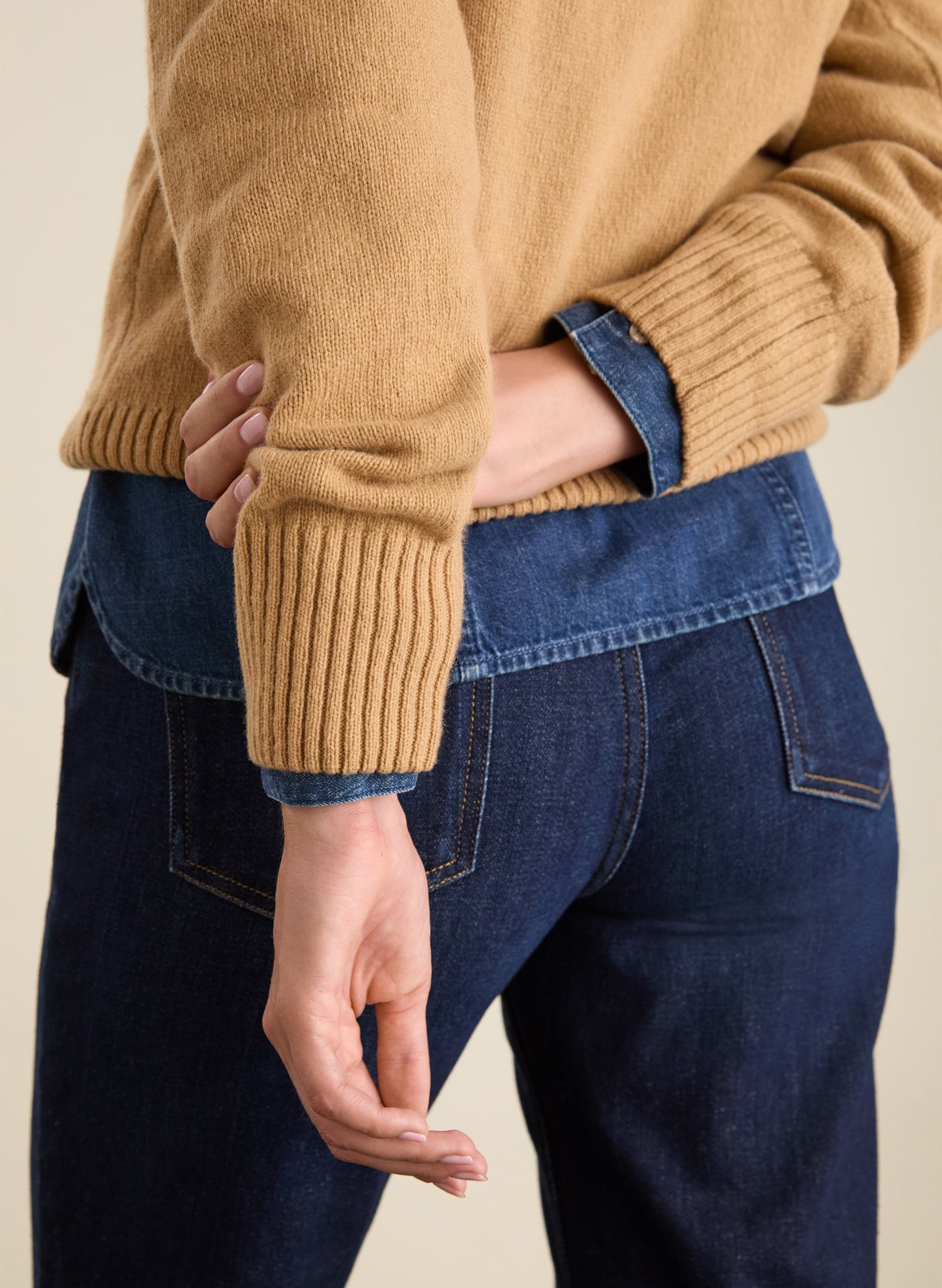 Zucca Wool Blend Crew Neck Jumper