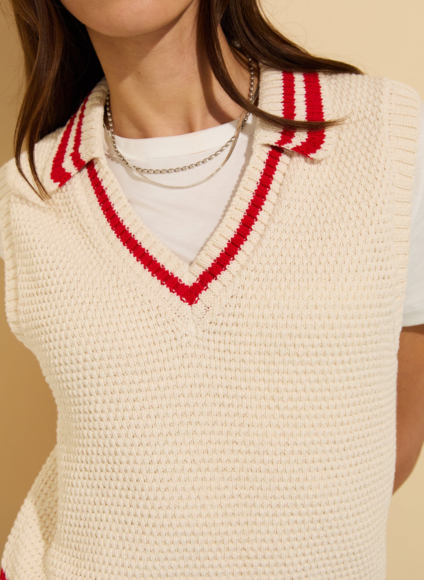 Agnes Ecotec Knitted Vest