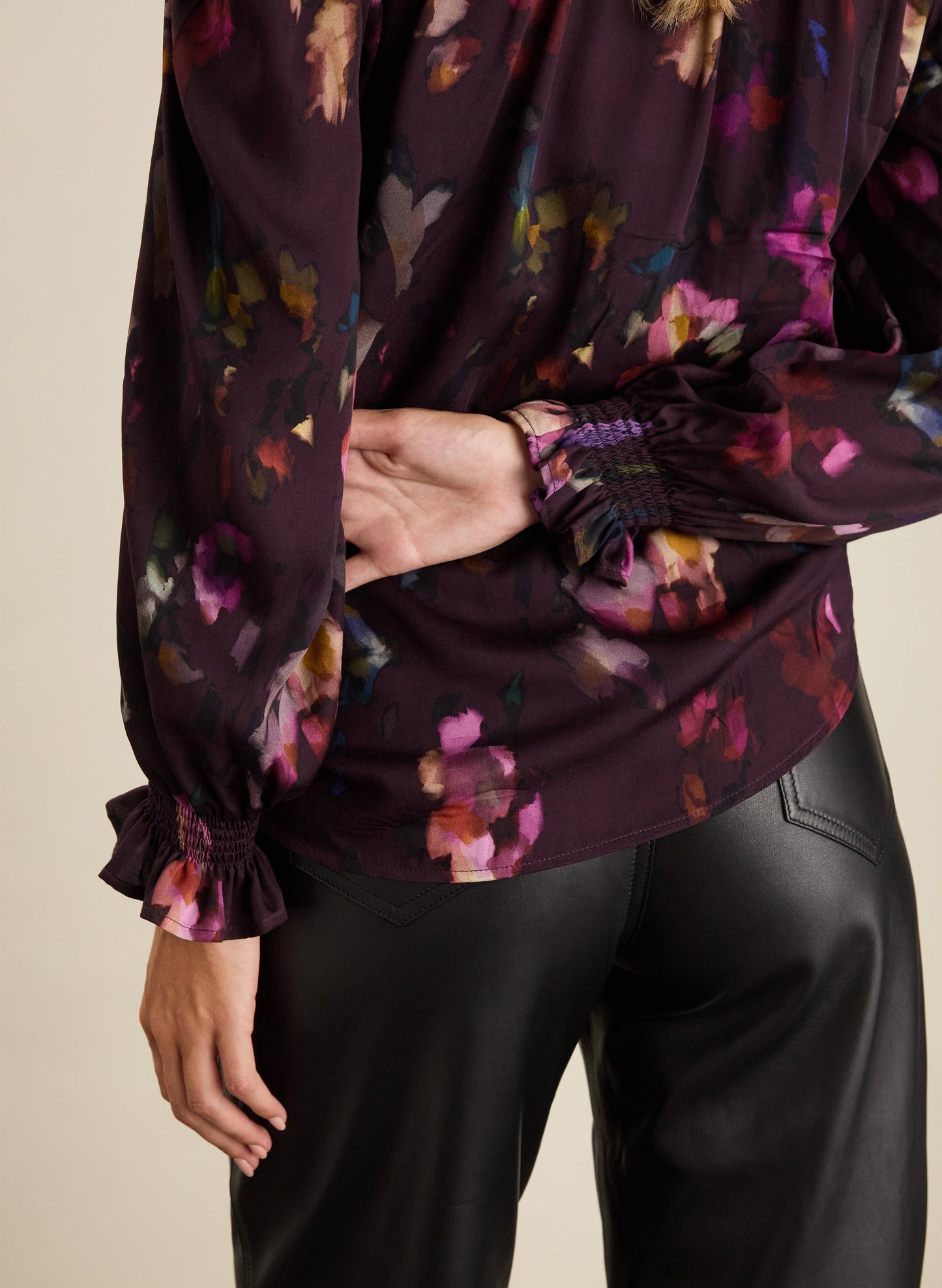 Sabrina Printed Blouse