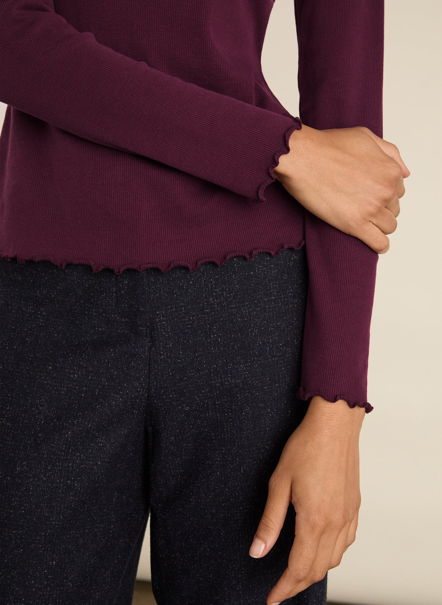 Paige Luxe Turtleneck Top