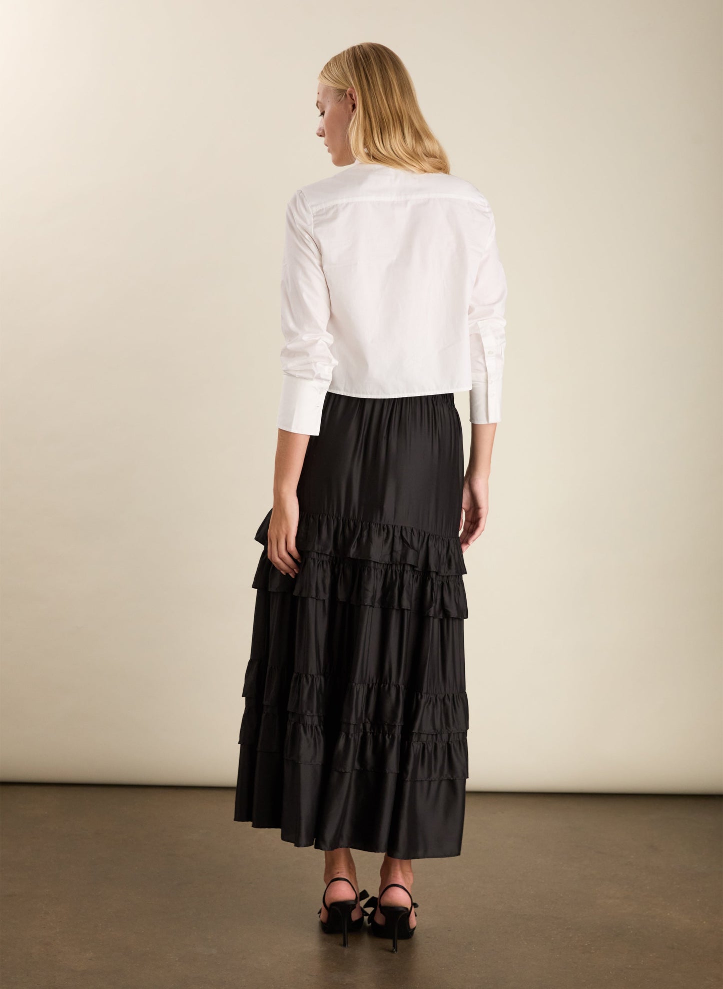 Angelica Ruffle Maxi Skirt