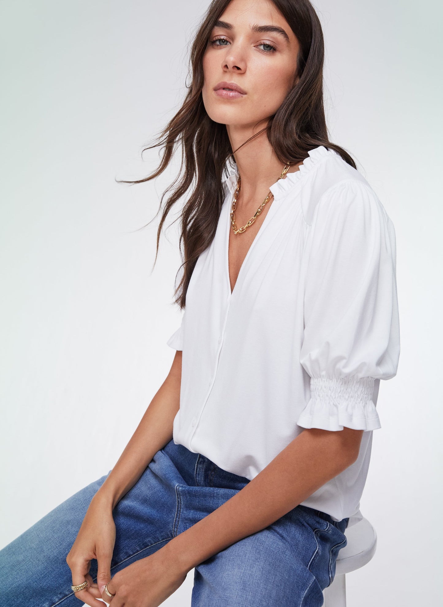 Noa Short Sleeve Blouse