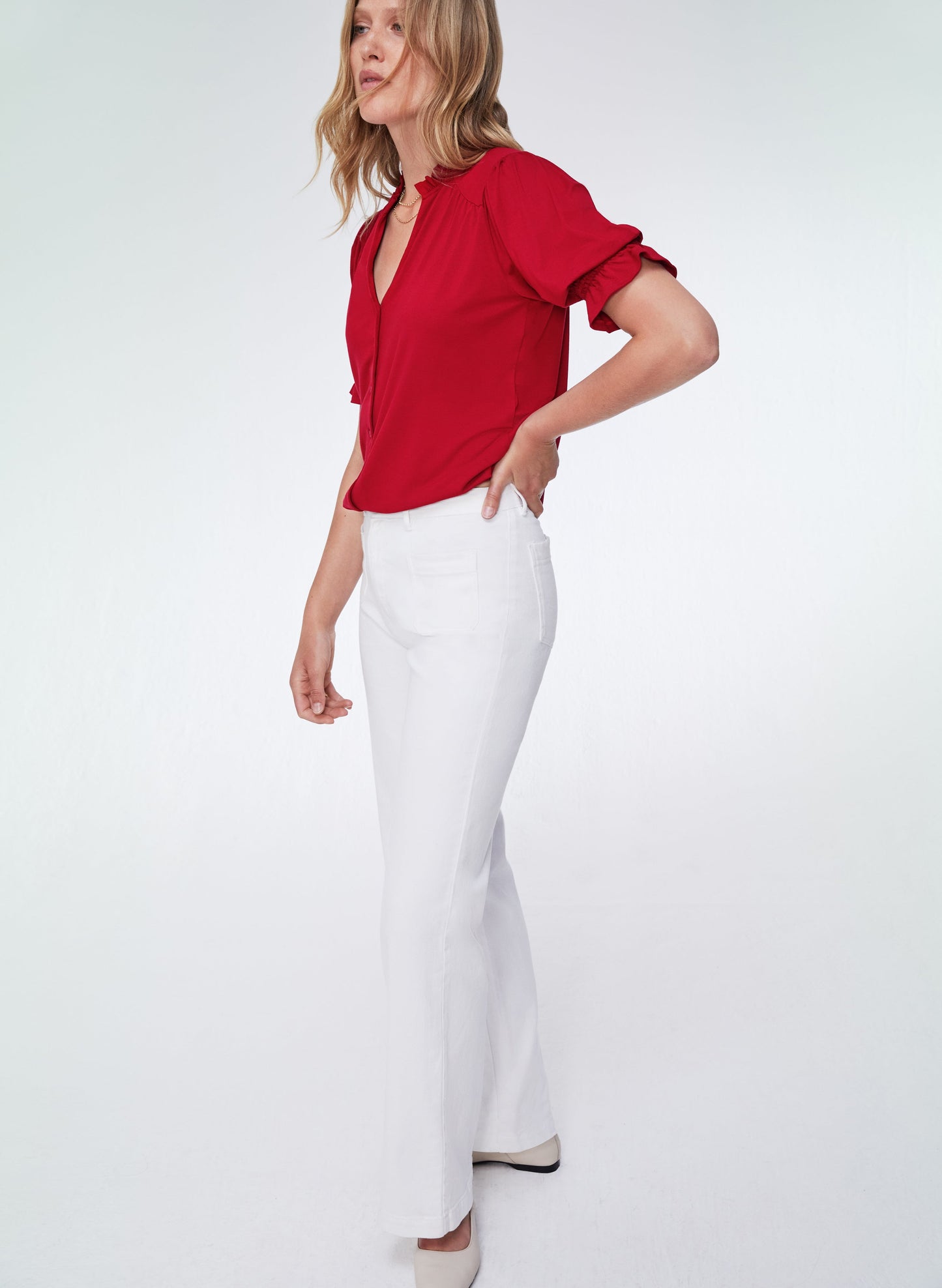 Noa Short Sleeve Blouse