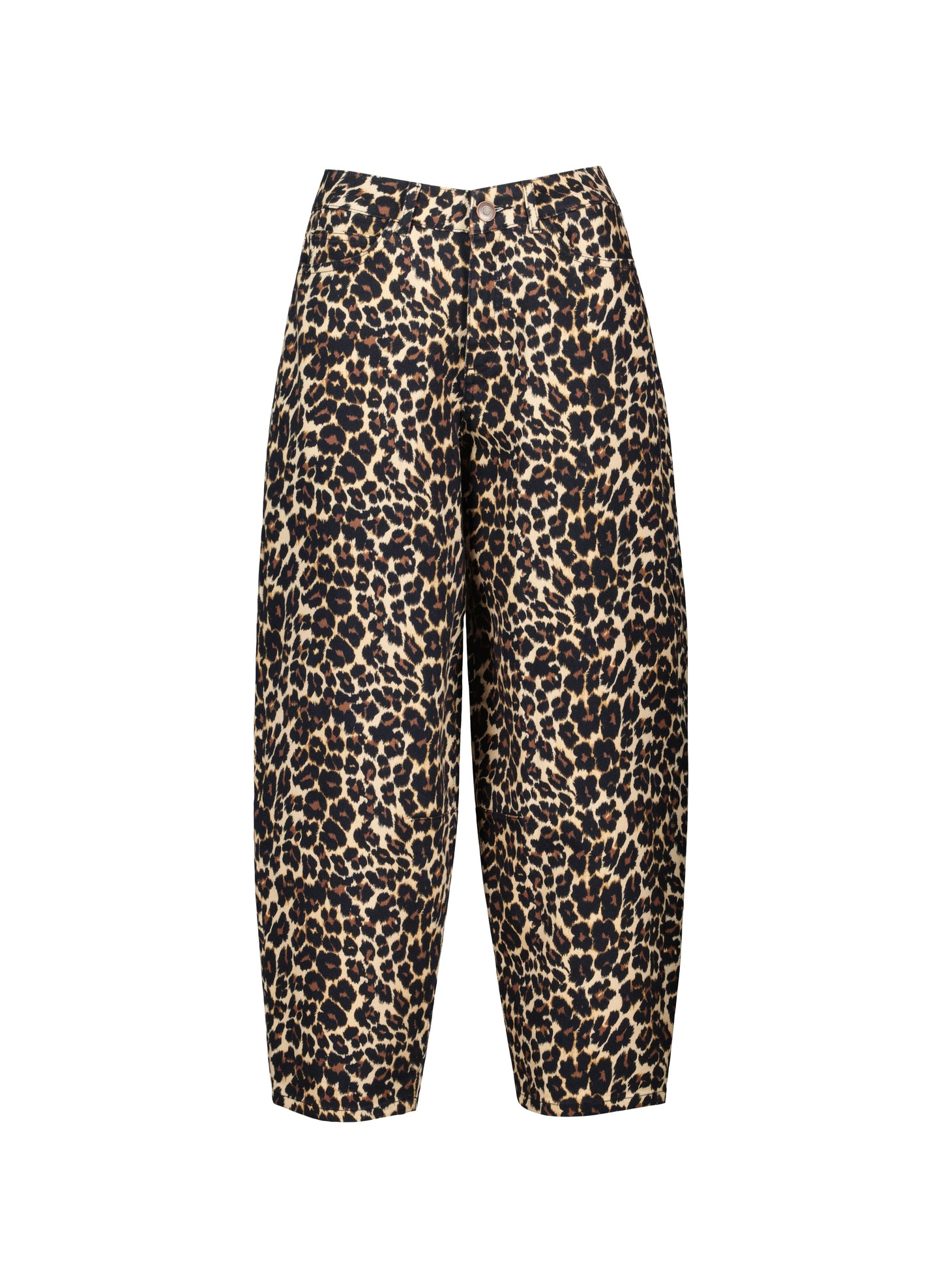 Kelsey Organic Cotton Stretch Denim Printed Barrel Jeans