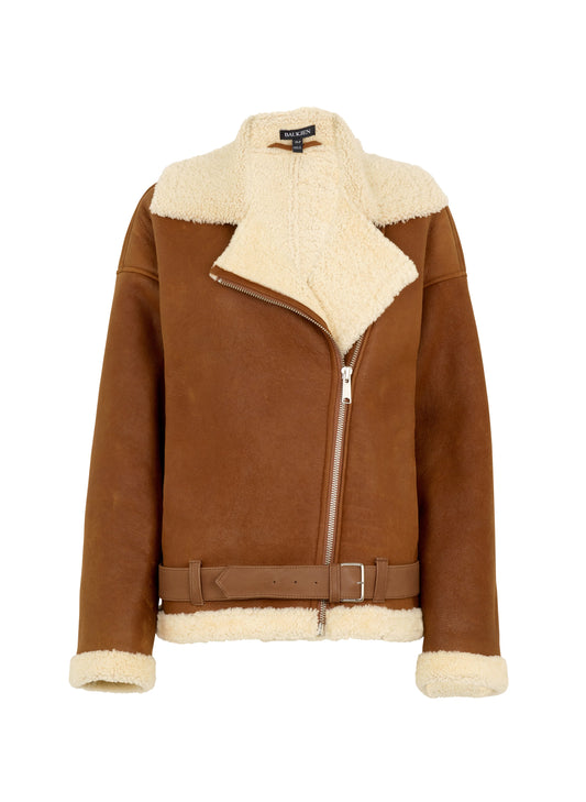Carey Shearling Aviator Jacket