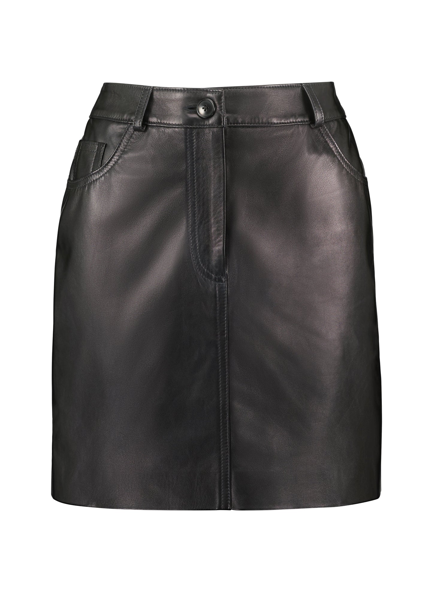 Solange Leather Skirt