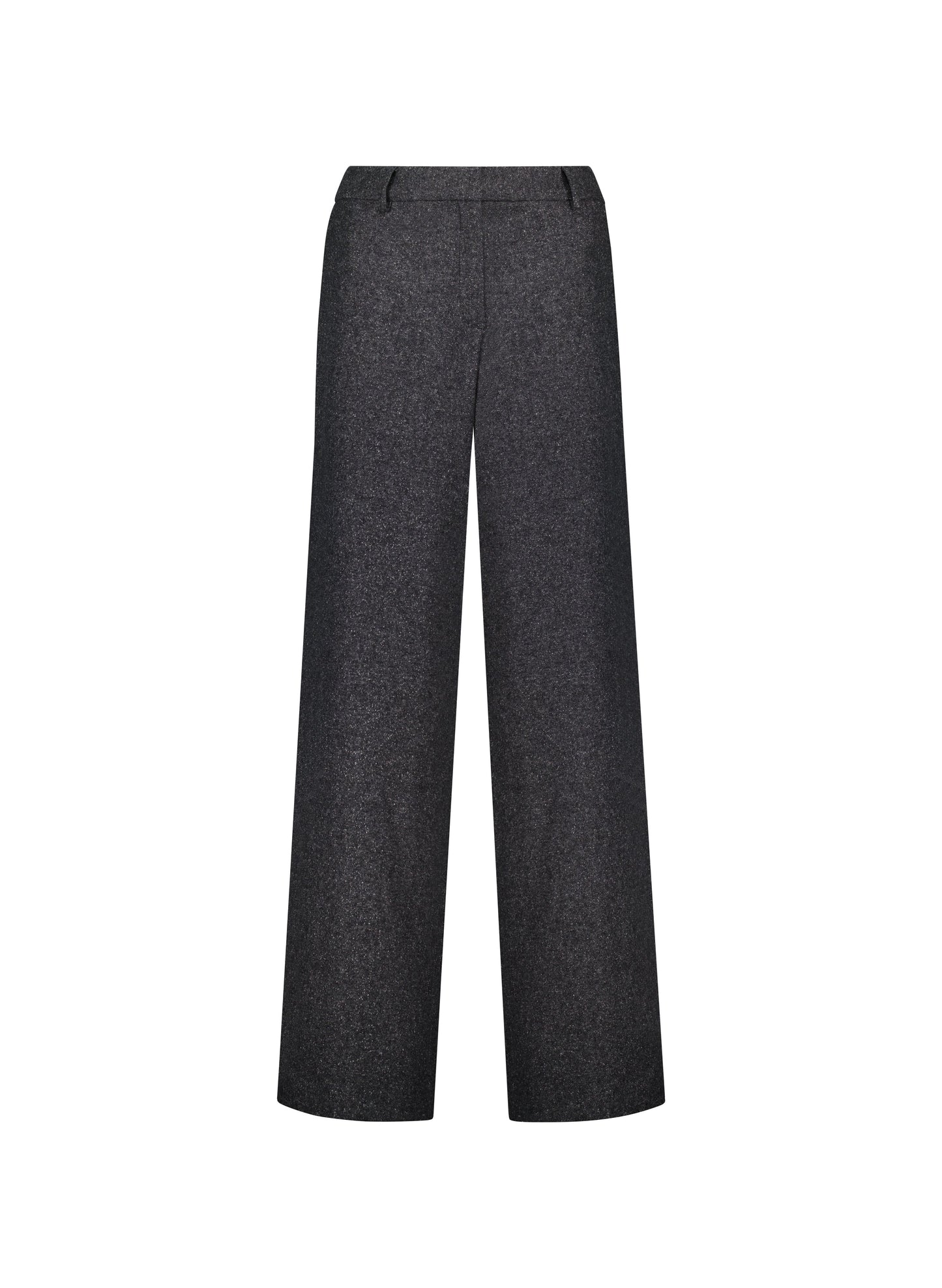 Gwynnie Wool Blend Wide Leg Trousers