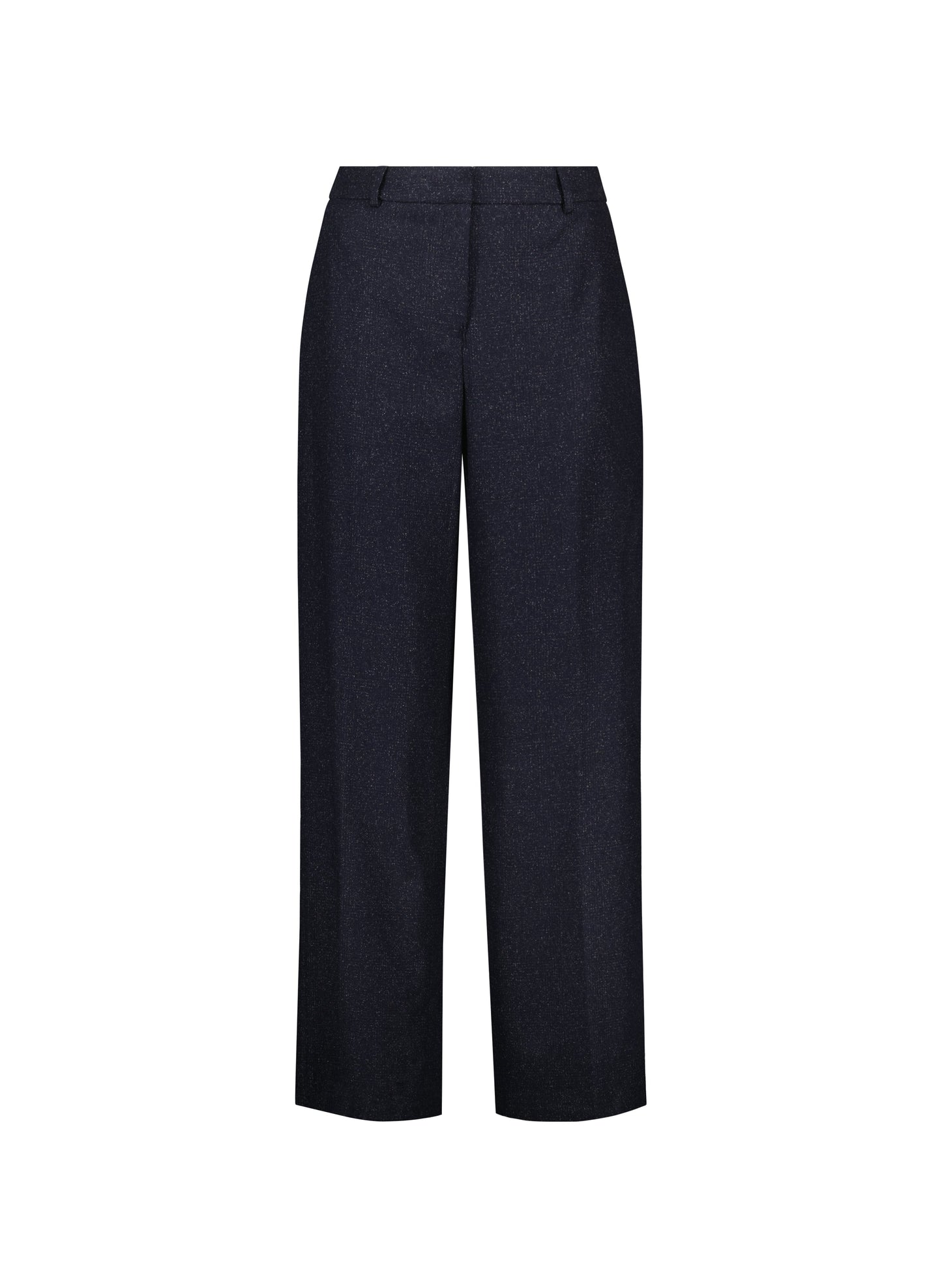 Gwynnie Wool Blend Wide Leg Trousers