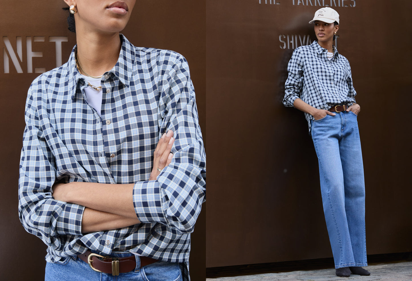 Graca Organic Cotton Check Shirt