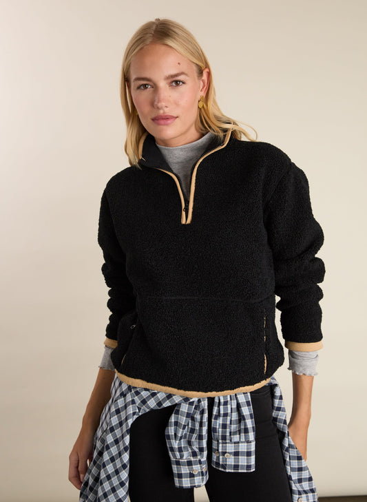 Shelly Quarter Zip Recycled Fleece