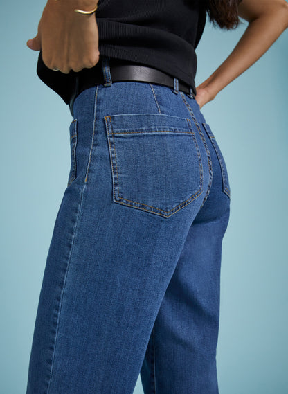 Lou Organic Cotton Stretch Jeans - Petite