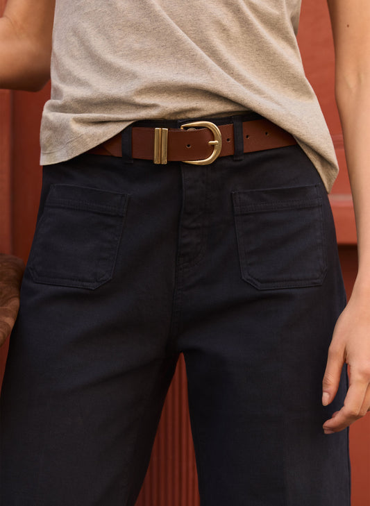 Baukjen Signature Gold Buckle Belt