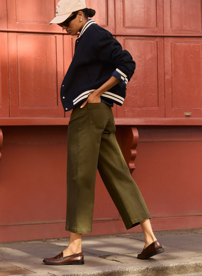 Terri Wool Blend Bomber Jacket