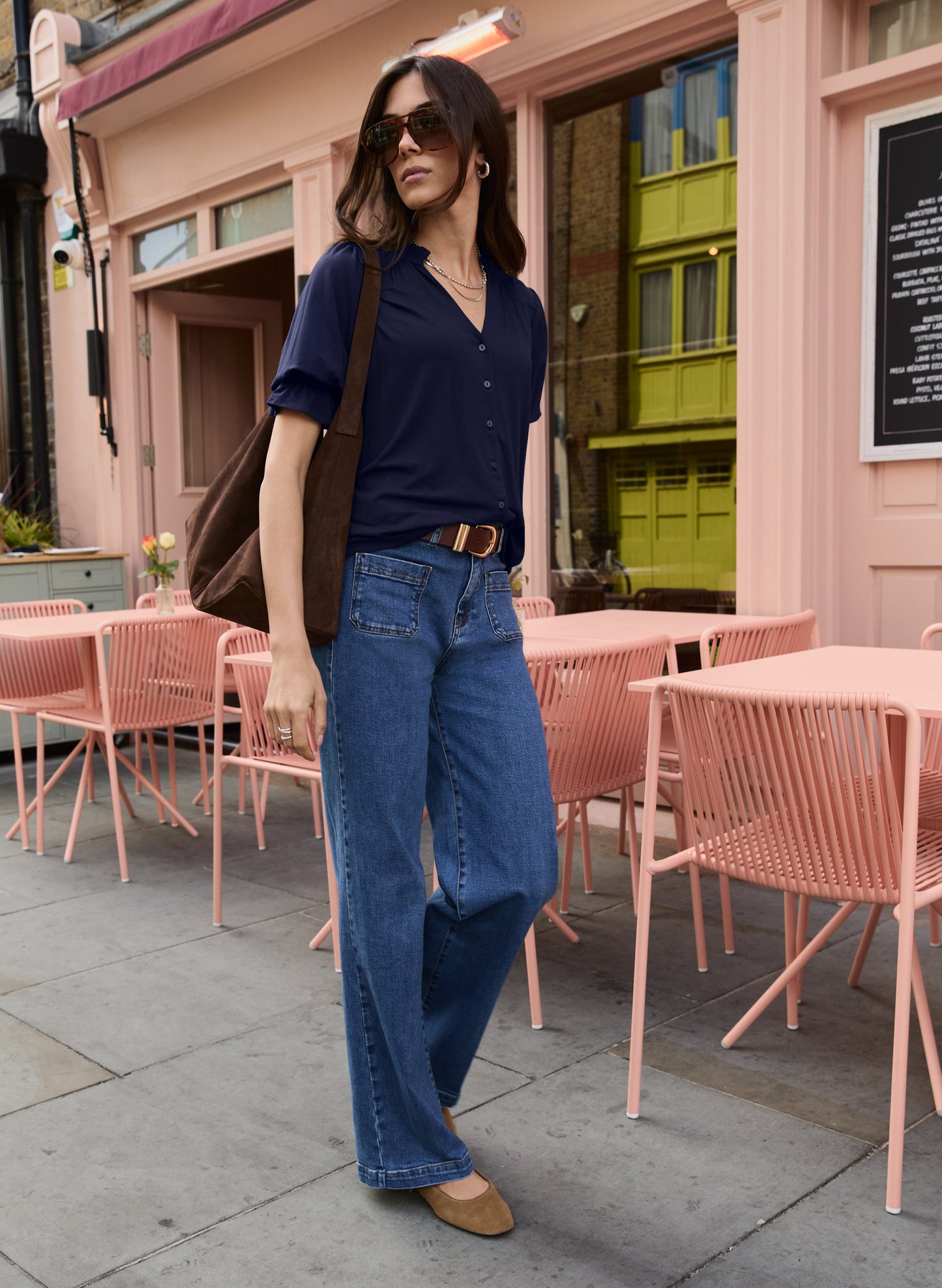 Noa Short Sleeve Blouse