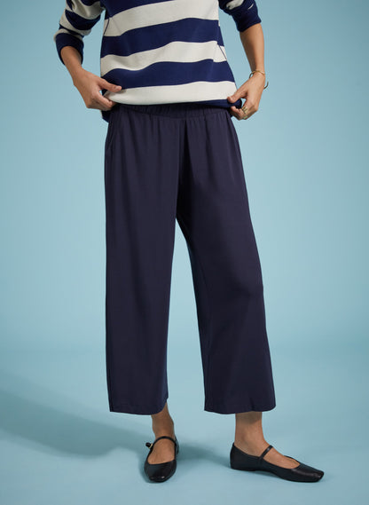 Cropped Palazzo Trousers