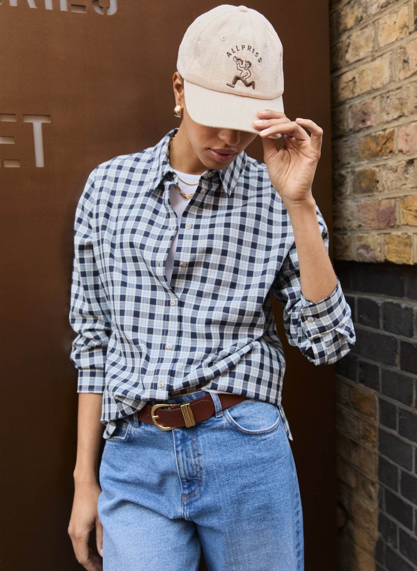 Graca Organic Cotton Check Shirt