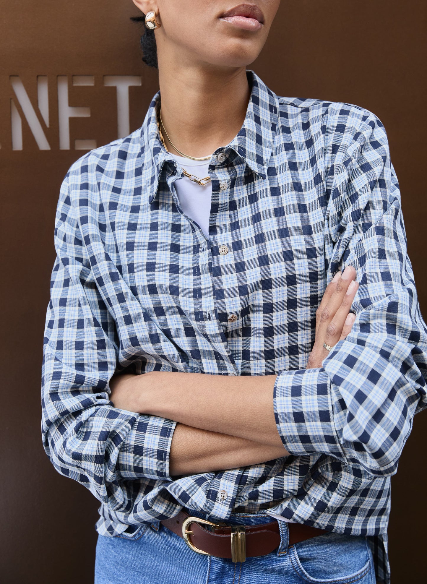 Graca Organic Cotton Check Shirt