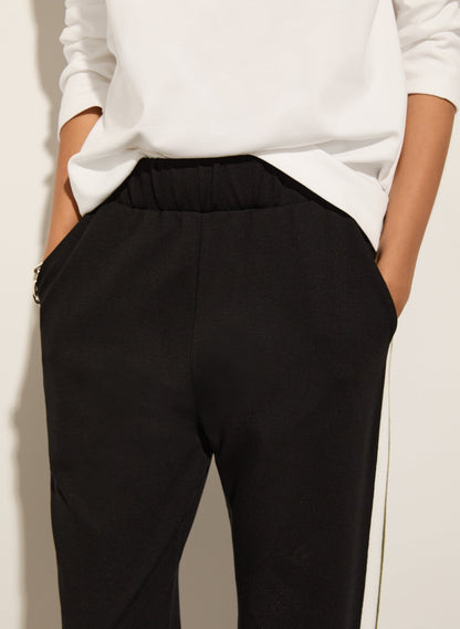 Petite Jay Side Stripe Tapered Trousers