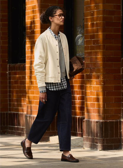 Antonia Wool Blend Bomber Jacket