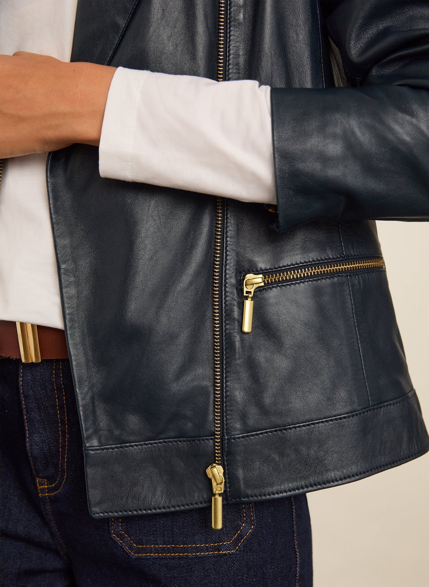 Kara Leather Jacket to Rent