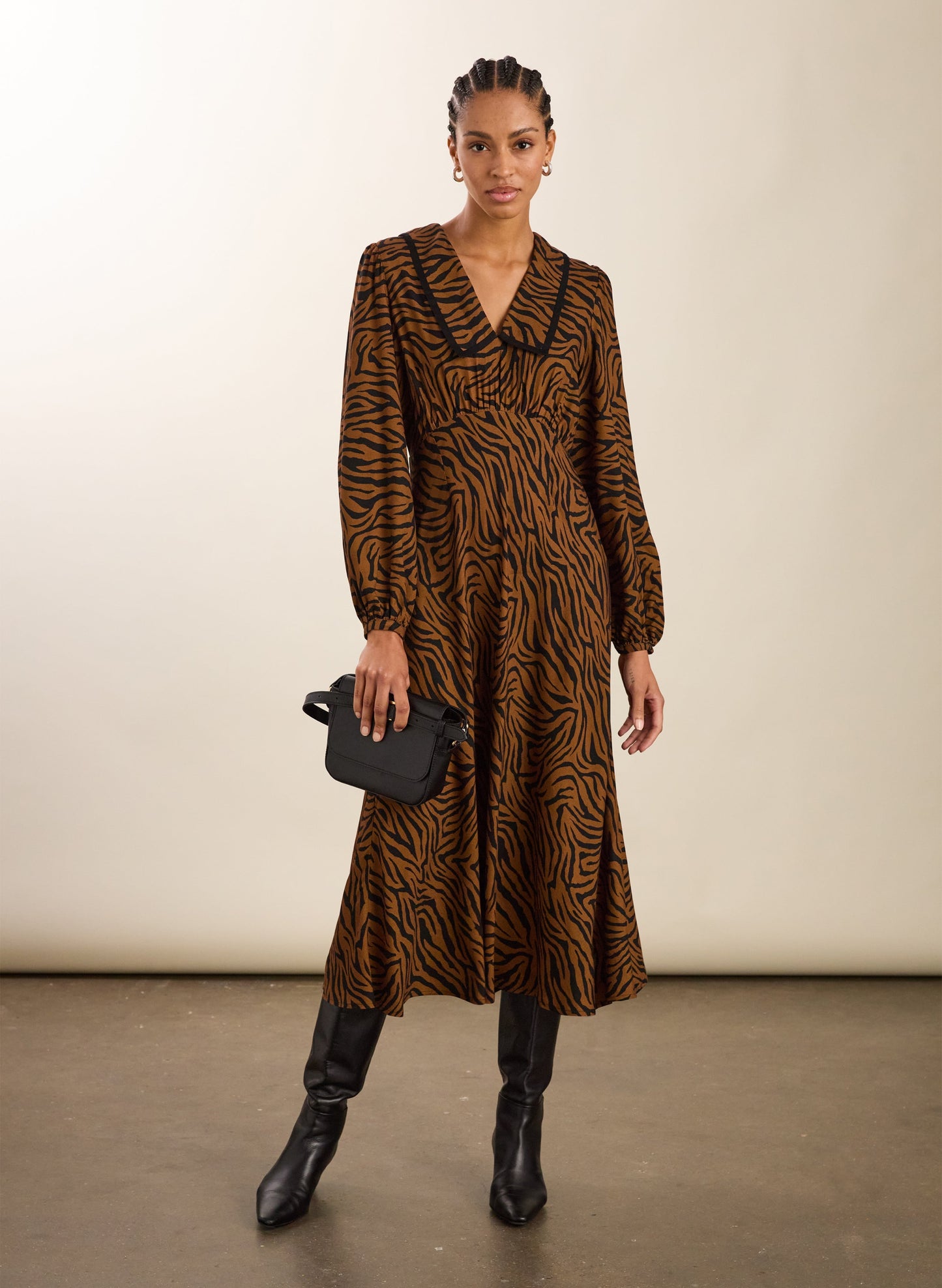 Lorelai Printed Midi Dress