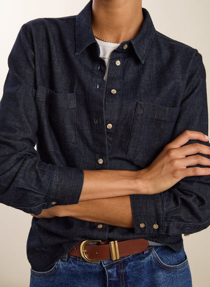 Hattie Organic Denim Shirt