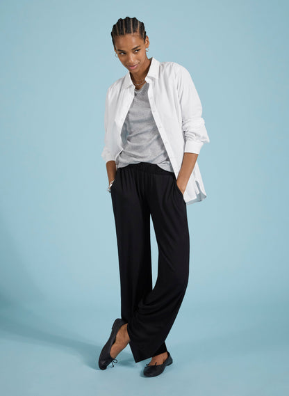 Krystea Luxe Crew Neck Top