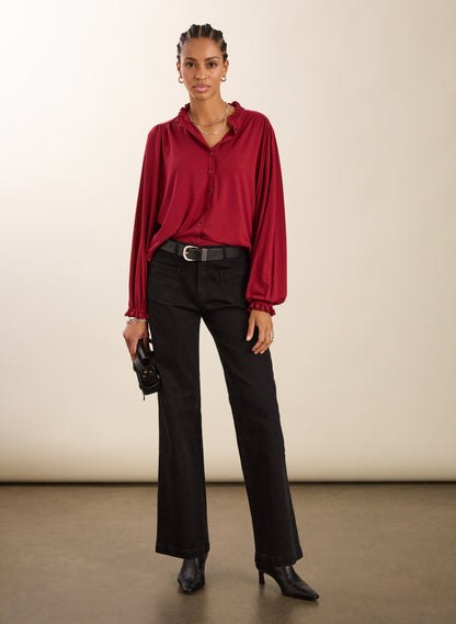 Sima Frill Detail Blouse