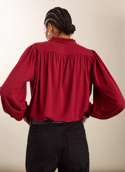 Sima Frill Detail Blouse
