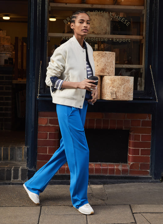 Marian Ponte Wide Leg Trousers