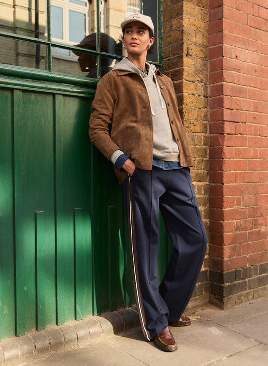 Marjorie Side Stripe Ponte Trousers