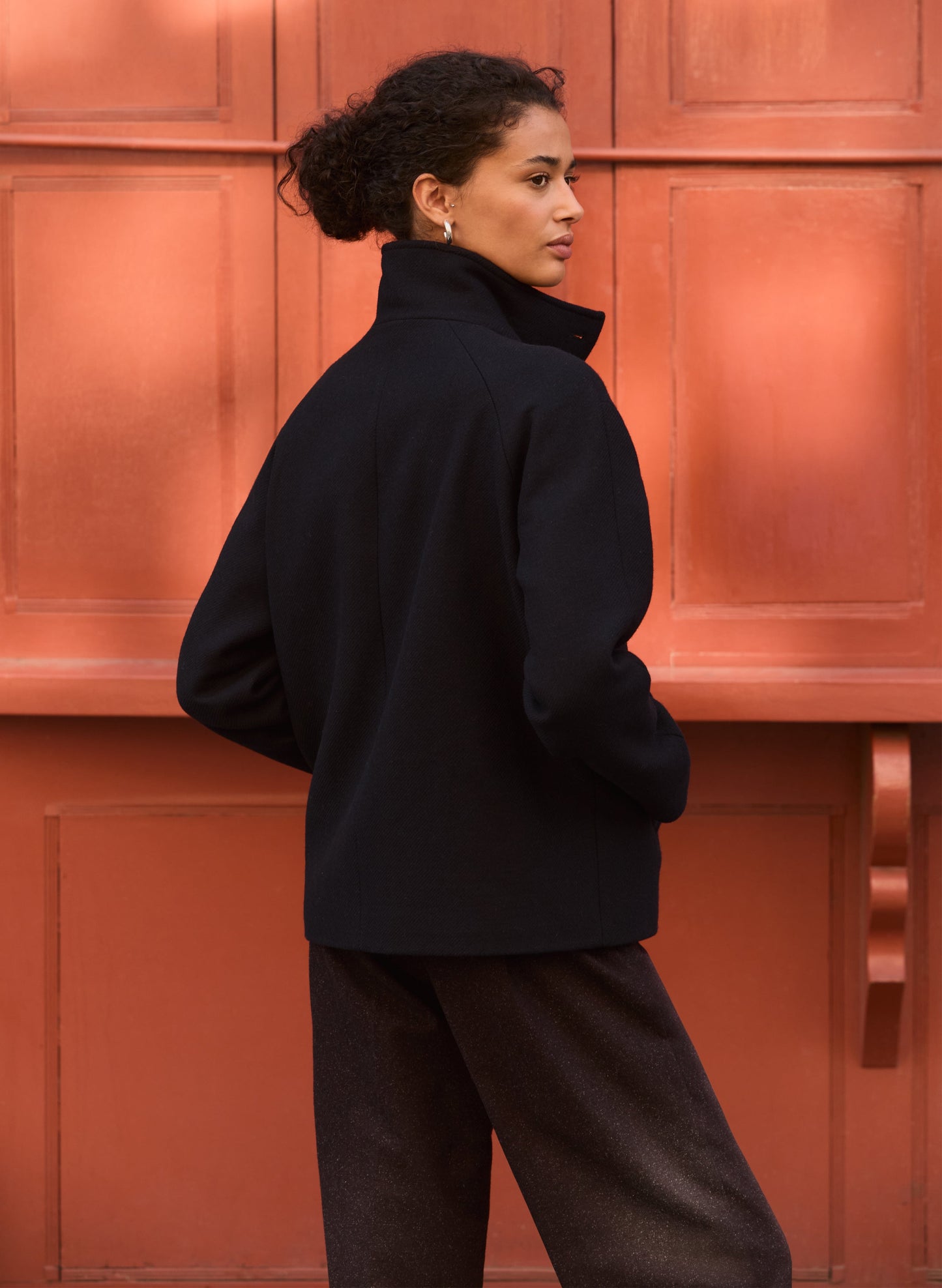 Ashton Wool Blend Short Coat