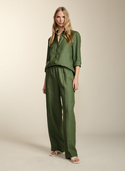 Yvonne  Hemp Trousers