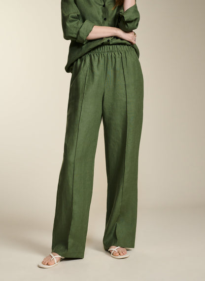 Yvonne  Hemp Trousers