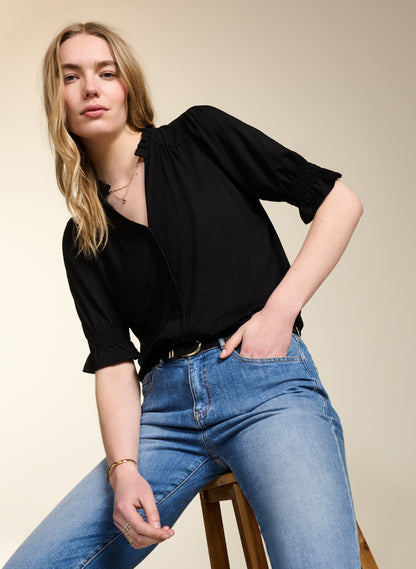 Noa Short Sleeve Blouse