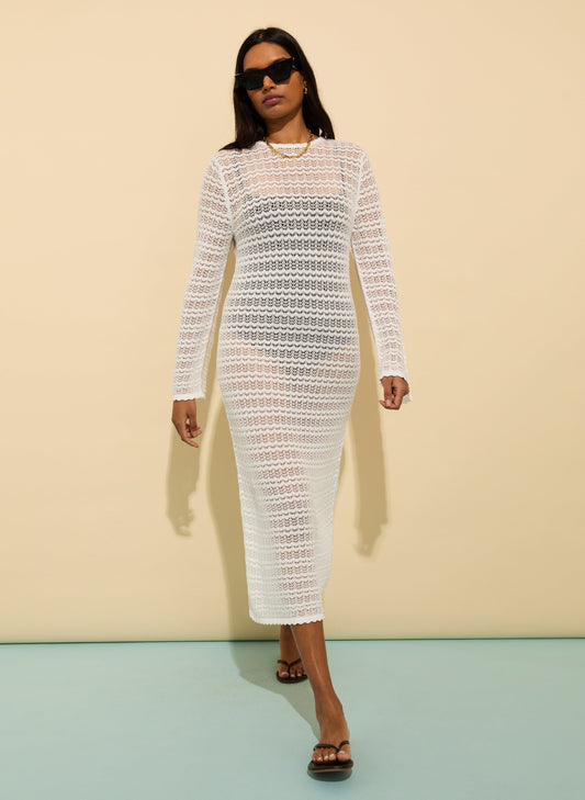 Zarah Crochet Dress with Tencel™