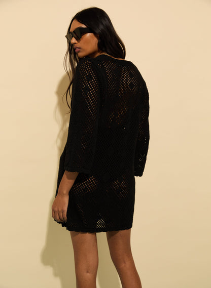 Anette Blended Ecotec Crochet Dress